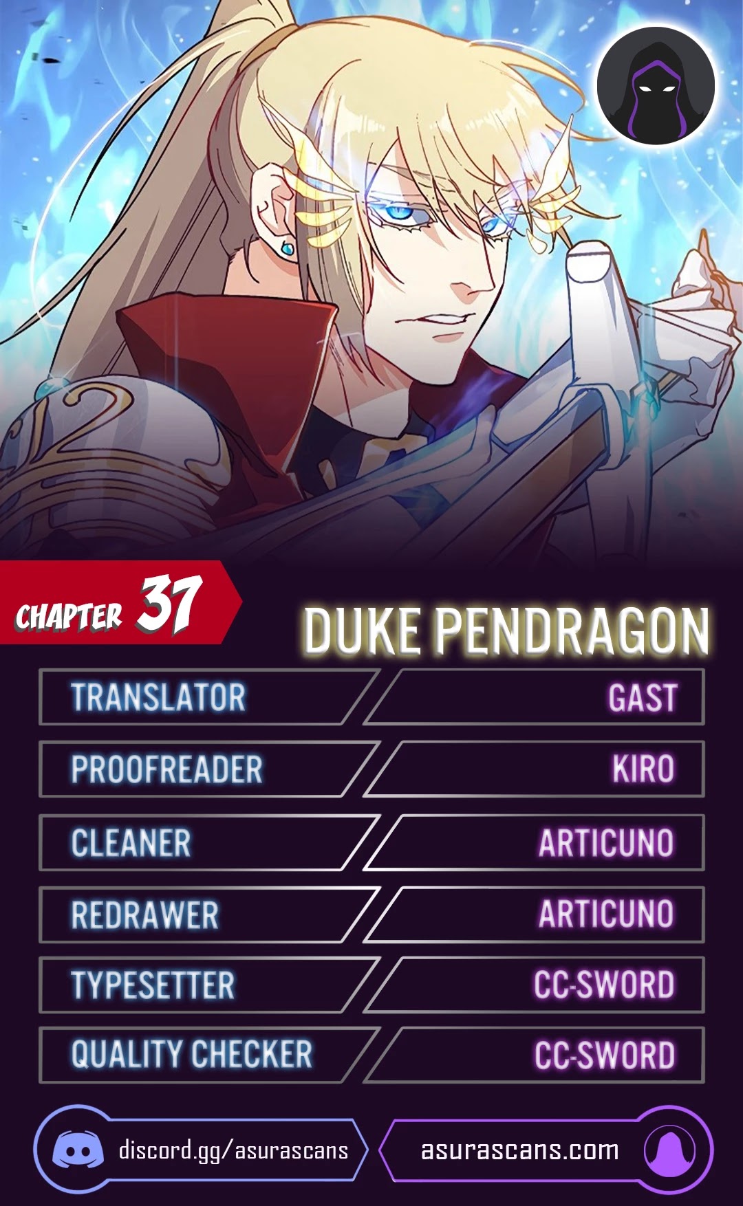 Duke Pendragon Chapter 37 page 1 - Chapter 37