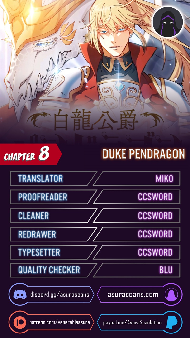 Duke Pendragon Chapter 8 page 1 - Chapter 8