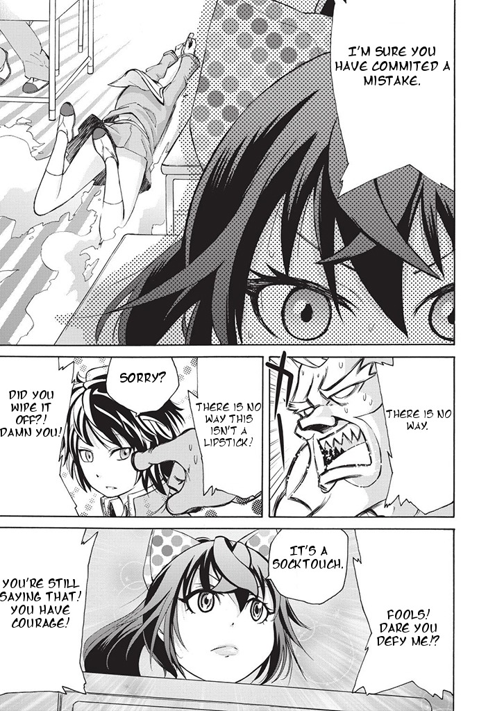 Dullahan-chan wa Kubittake Chapter 2 page 13 - Chapter 2: Lipstick + Lips = Love