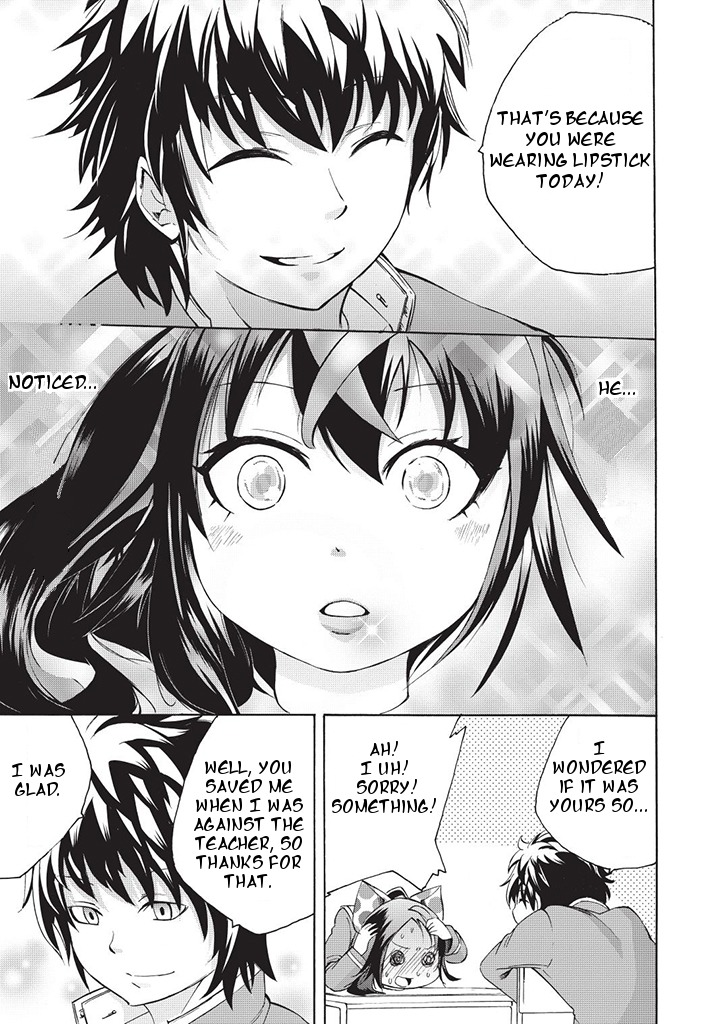 Dullahan-chan wa Kubittake Chapter 2 page 15 - Chapter 2: Lipstick + Lips = Love