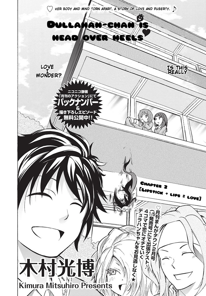 Dullahan-chan wa Kubittake Chapter 2 page 2 - Chapter 2: Lipstick + Lips = Love
