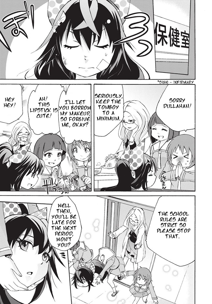 Dullahan-chan wa Kubittake Chapter 2 page 3 - Chapter 2: Lipstick + Lips = Love