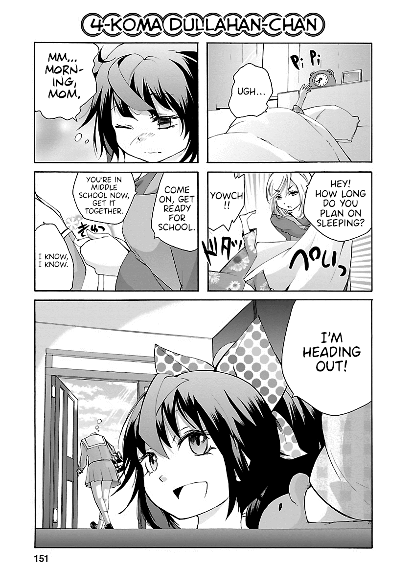 Dullahan-chan wa Kubittake Chapter 7.6 page 1 - Chapter 7.6: Volume 1 4Koma Omake and Afterword