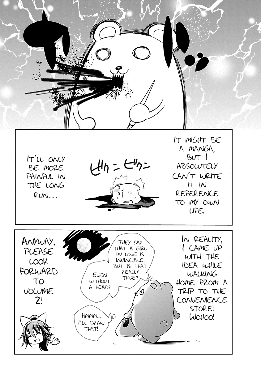 Dullahan-chan wa Kubittake Chapter 7.6 page 10 - Chapter 7.6: Volume 1 4Koma Omake and Afterword