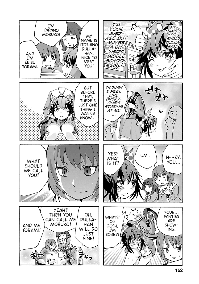 Dullahan-chan wa Kubittake Chapter 7.6 page 2 - Chapter 7.6: Volume 1 4Koma Omake and Afterword