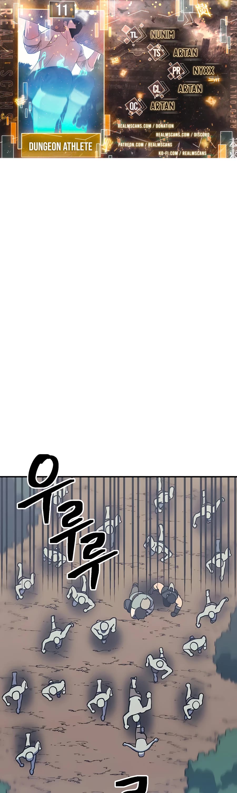 Dungeon Athlete Chapter 11 page 1 - Chapter 11