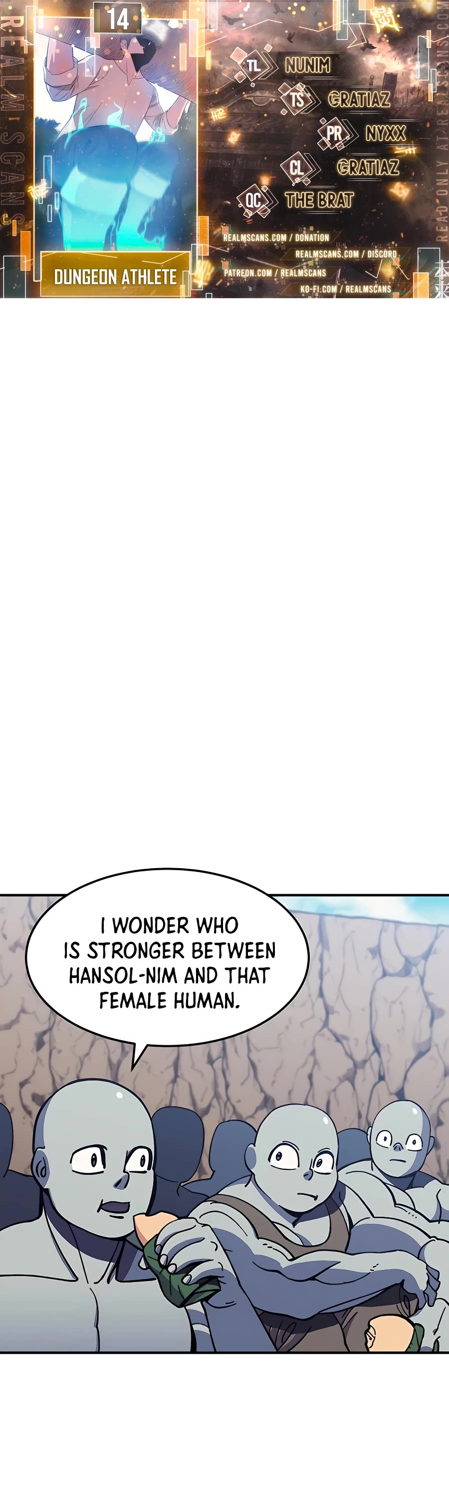 Dungeon Athlete Chapter 14 page 1 - Chapter 14
