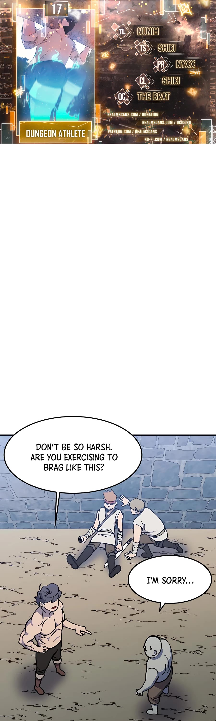 Dungeon Athlete Chapter 17 page 1 - Chapter 17