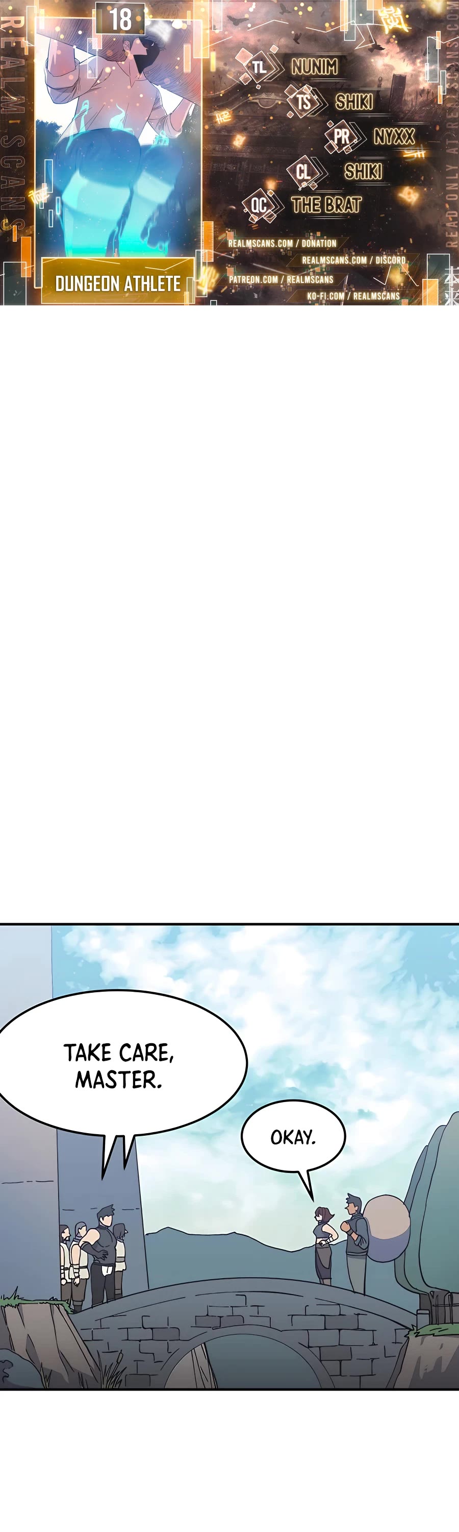 Dungeon Athlete Chapter 18 page 1 - Chapter 18