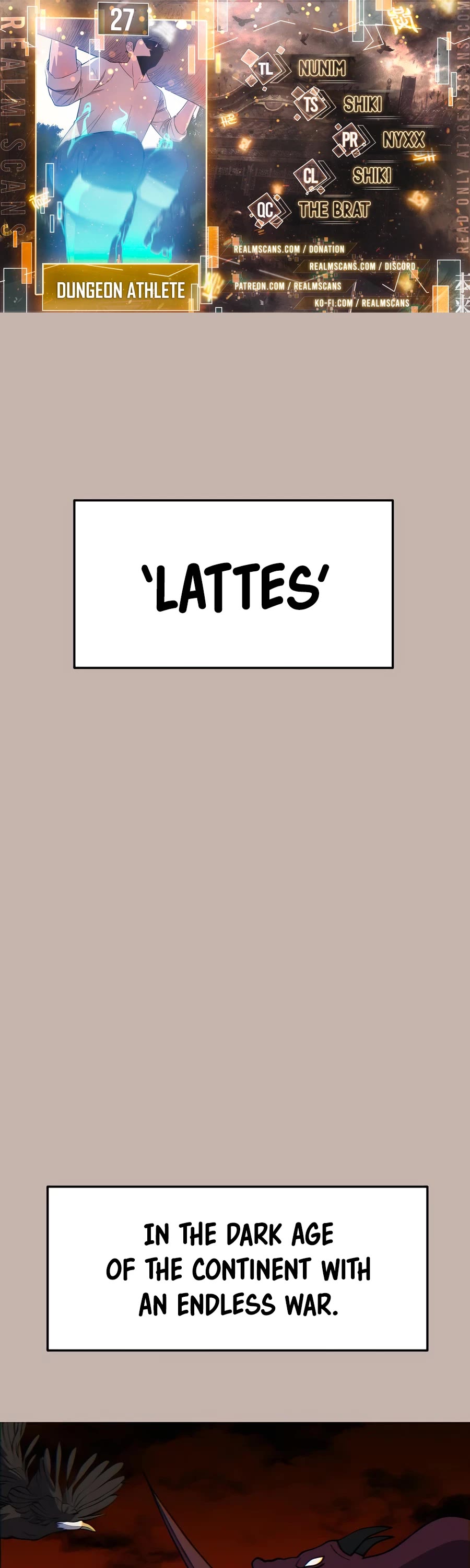 Dungeon Athlete Chapter 27 page 1 - Chapter 27