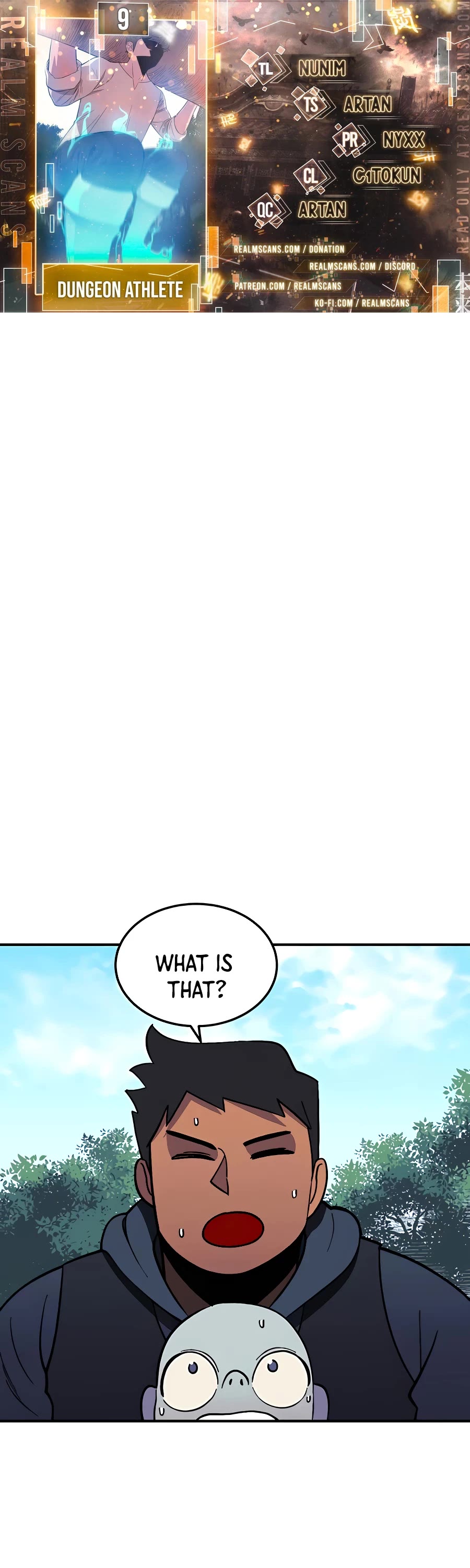 Dungeon Athlete Chapter 9 page 1 - Chapter 9