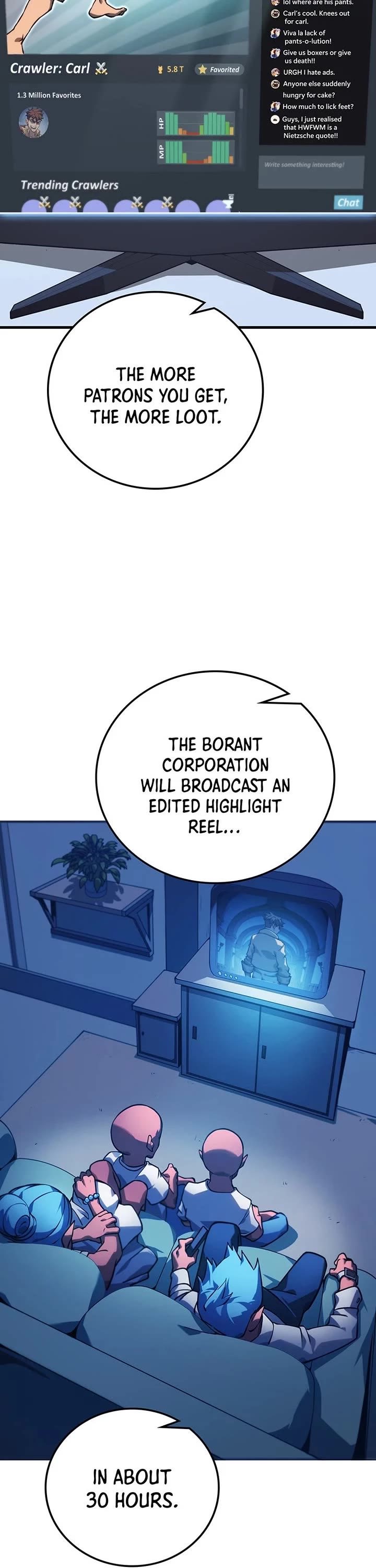 Dungeon Crawler Carl Chapter 3 page 31 - Chapter 3: Episode 3