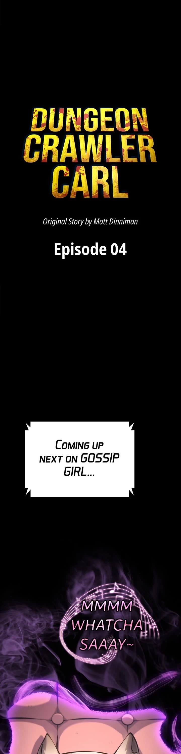 Dungeon Crawler Carl Chapter 4 page 1 - Chapter 4: Episode 4