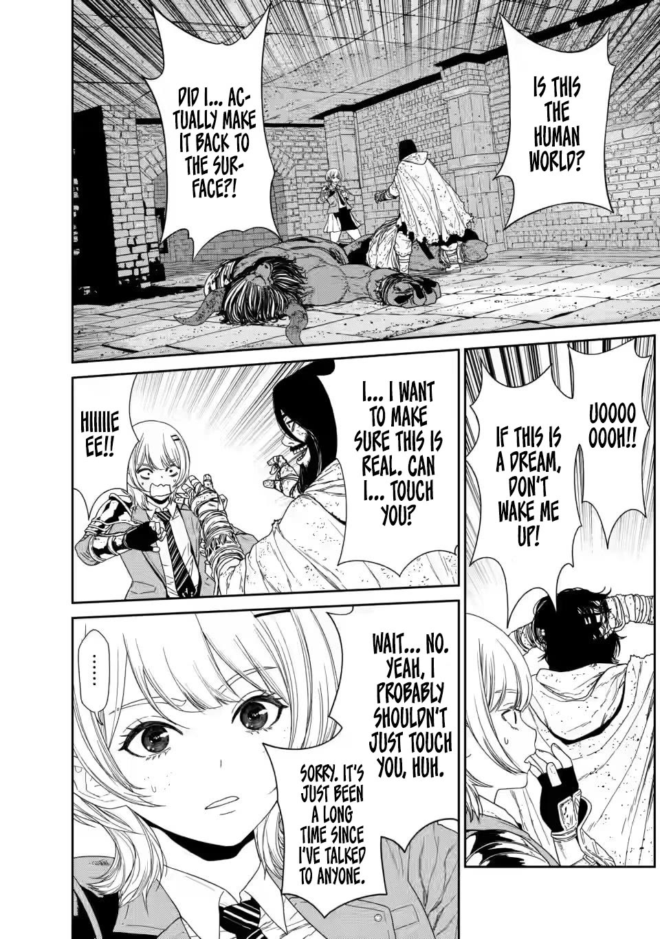 Dungeon de Tatakaitsuzukete 20-nen no Doutei Yuusha, Chijou ni Modottara Danjoubi 1:1000 no Sekai Datta Chapter 1 page 13 - Chapter 1