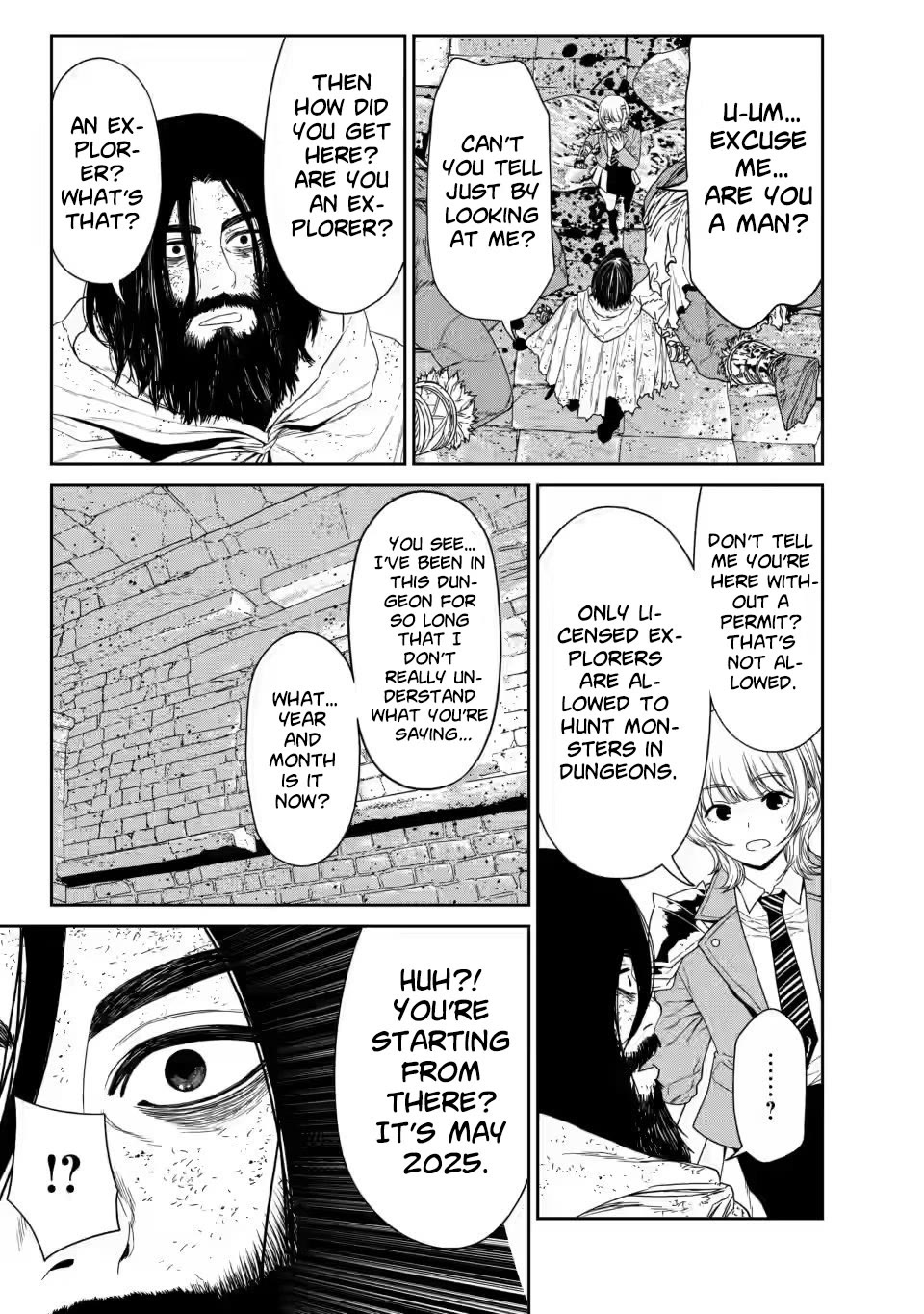 Dungeon de Tatakaitsuzukete 20-nen no Doutei Yuusha, Chijou ni Modottara Danjoubi 1:1000 no Sekai Datta Chapter 1 page 14 - Chapter 1
