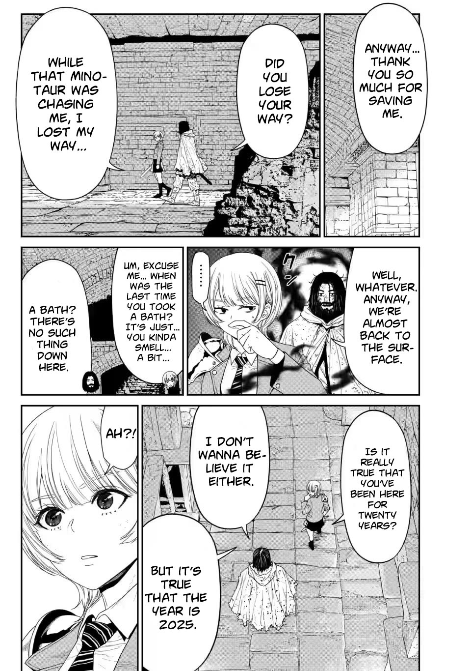 Dungeon de Tatakaitsuzukete 20-nen no Doutei Yuusha, Chijou ni Modottara Danjoubi 1:1000 no Sekai Datta Chapter 1 page 18 - Chapter 1