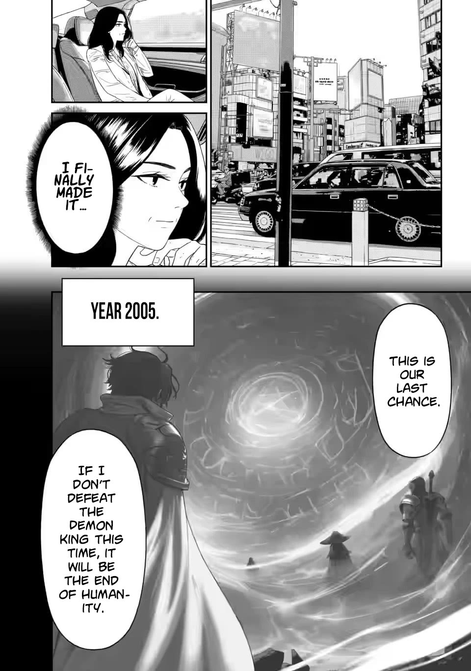 Dungeon de Tatakaitsuzukete 20-nen no Doutei Yuusha, Chijou ni Modottara Danjoubi 1:1000 no Sekai Datta Chapter 1 page 21 - Chapter 1