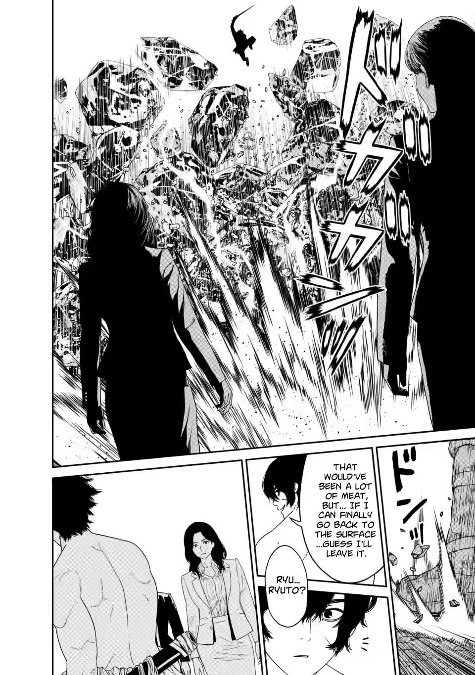 Dungeon de Tatakaitsuzukete 20-nen no Doutei Yuusha, Chijou ni Modottara Danjoubi 1:1000 no Sekai Datta Chapter 1 page 39 - Chapter 1