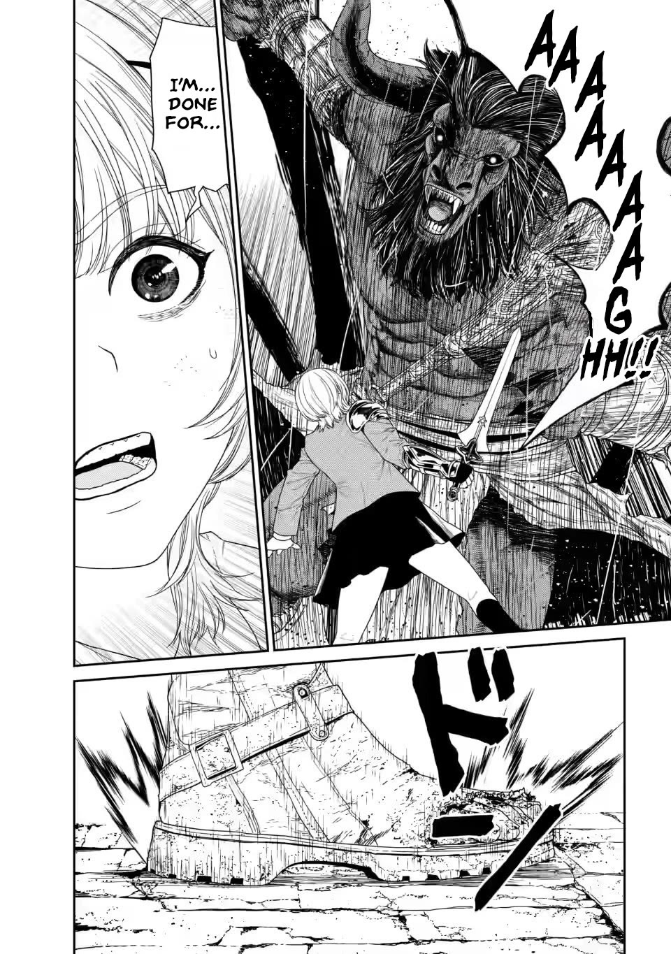Dungeon de Tatakaitsuzukete 20-nen no Doutei Yuusha, Chijou ni Modottara Danjoubi 1:1000 no Sekai Datta Chapter 1 page 8 - Chapter 1