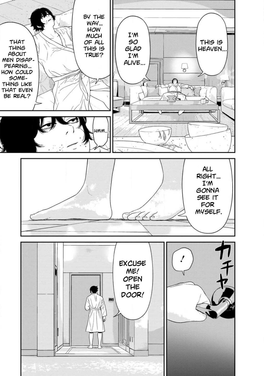 Dungeon de Tatakaitsuzukete 20-nen no Doutei Yuusha, Chijou ni Modottara Danjoubi 1:1000 no Sekai Datta Chapter 2 page 16 - Chapter 2