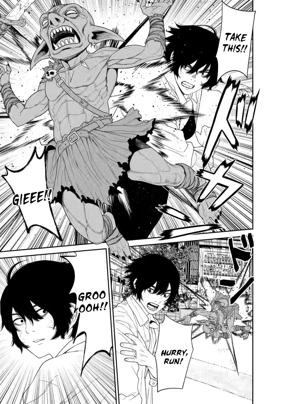 Dungeon de Tatakaitsuzukete 20-nen no Doutei Yuusha, Chijou ni Modottara Danjoubi 1:1000 no Sekai Datta Chapter 3 page 25 - Chapter 3