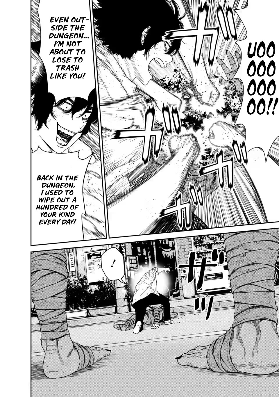 Dungeon de Tatakaitsuzukete 20-nen no Doutei Yuusha, Chijou ni Modottara Danjoubi 1:1000 no Sekai Datta Chapter 3 page 28 - Chapter 3
