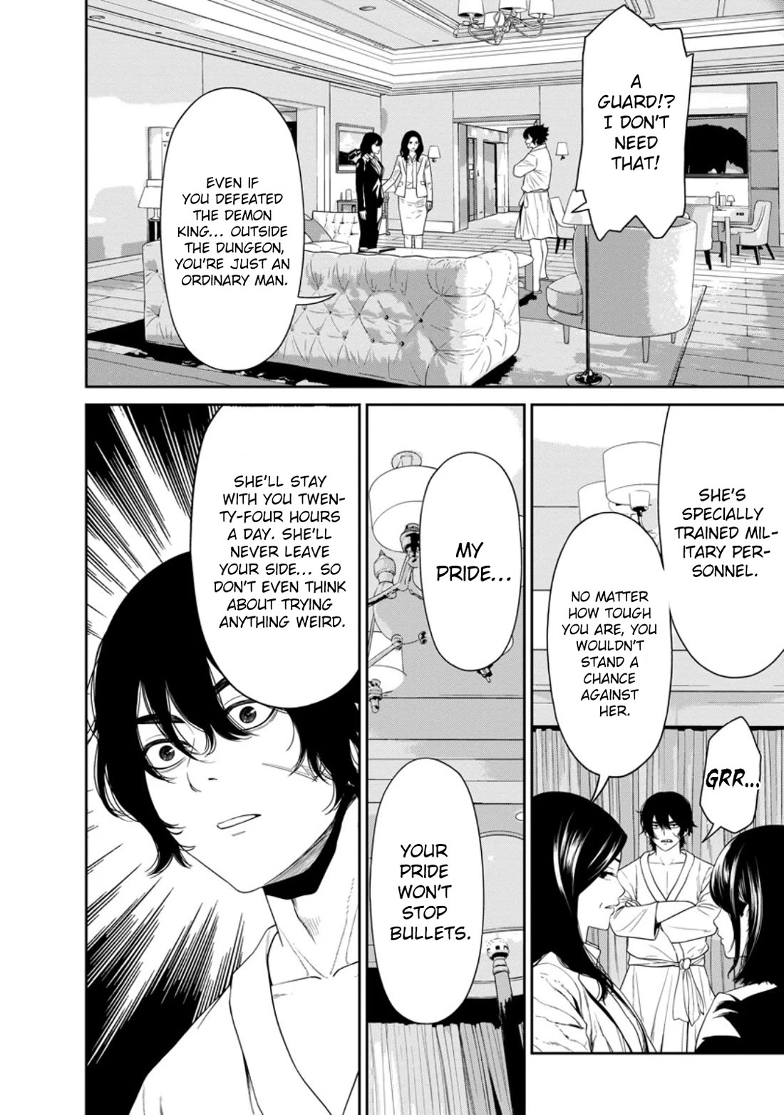 Dungeon de Tatakaitsuzukete 20-nen no Doutei Yuusha, Chijou ni Modottara Danjoubi 1:1000 no Sekai Datta Chapter 3 page 4 - Chapter 3