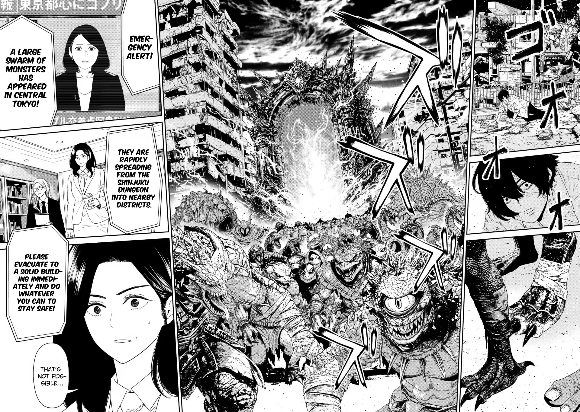 Dungeon de Tatakaitsuzukete 20-nen no Doutei Yuusha, Chijou ni Modottara Danjoubi 1:1000 no Sekai Datta Chapter 4 page 11 - Chapter 4
