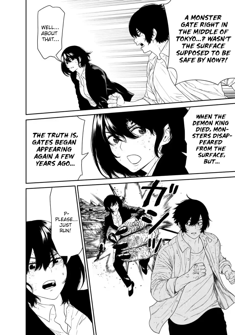 Dungeon de Tatakaitsuzukete 20-nen no Doutei Yuusha, Chijou ni Modottara Danjoubi 1:1000 no Sekai Datta Chapter 4 page 15 - Chapter 4