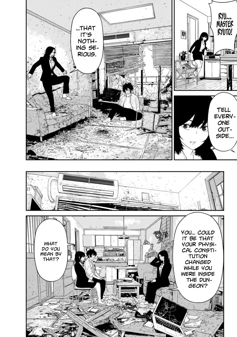 Dungeon de Tatakaitsuzukete 20-nen no Doutei Yuusha, Chijou ni Modottara Danjoubi 1:1000 no Sekai Datta Chapter 5 page 22 - Chapter 5