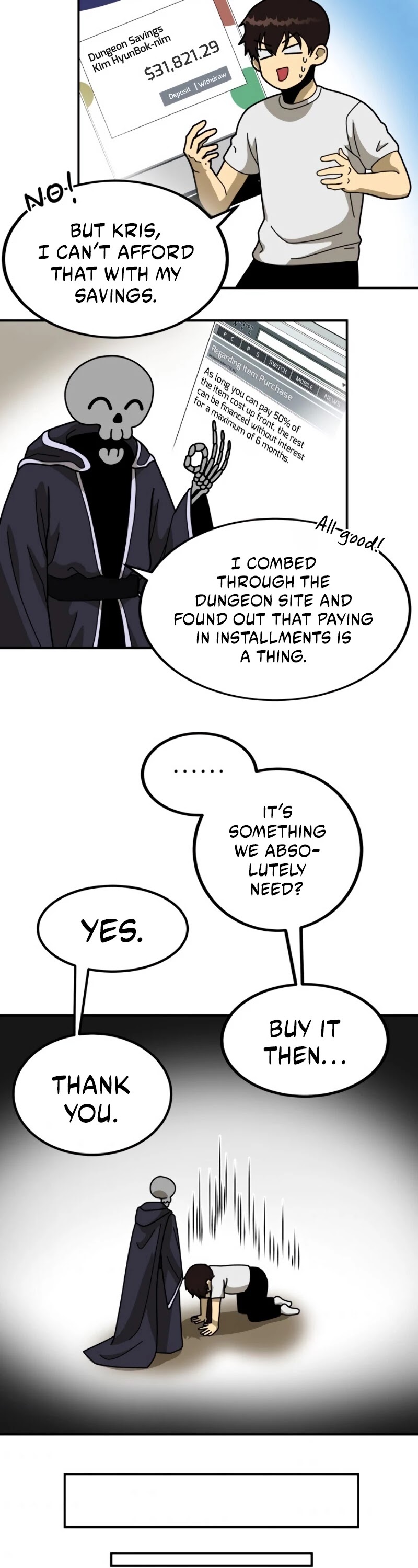 Dungeon House Chapter 8 page 20 - Chapter 8