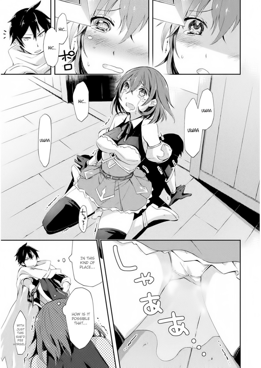 Dungeon Kurashi no Moto Yuusha Chapter 1 page 13 - Chapter 1: Stuck in the wall… a woman’s butt?