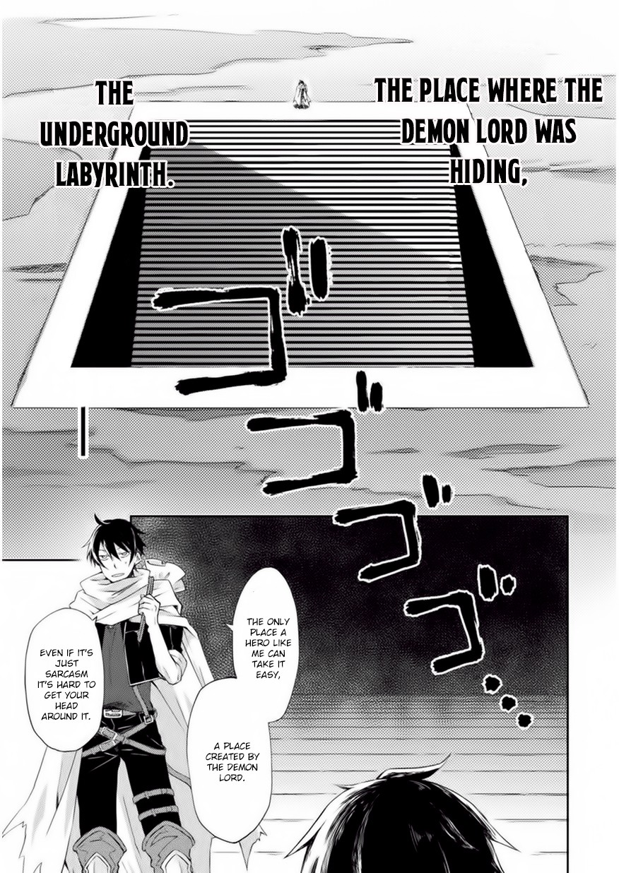 Dungeon Kurashi no Moto Yuusha Chapter 1 page 17 - Chapter 1: Stuck in the wall… a woman’s butt?