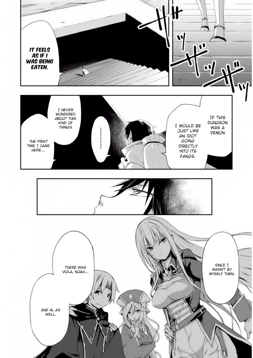 Dungeon Kurashi no Moto Yuusha Chapter 1 page 18 - Chapter 1: Stuck in the wall… a woman’s butt?