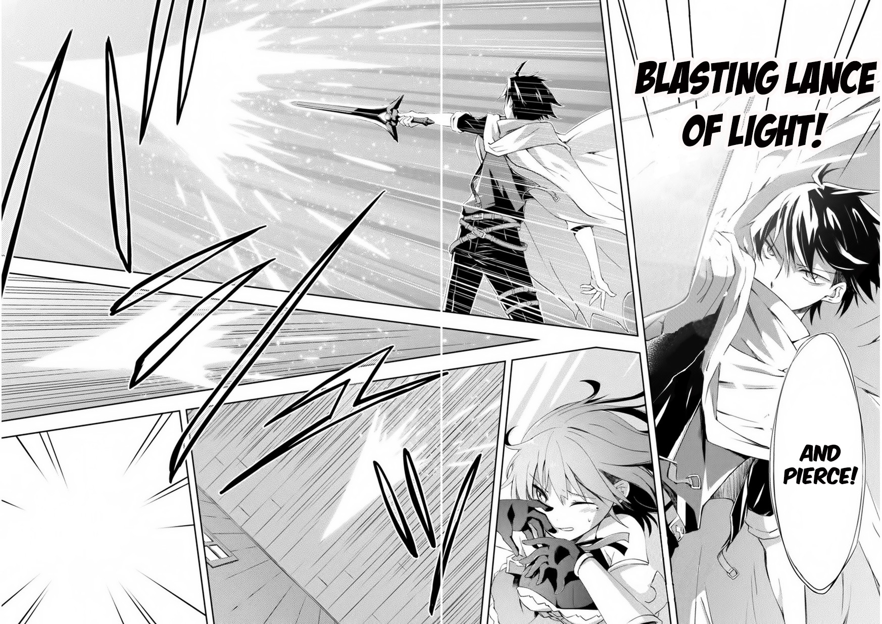 Dungeon Kurashi no Moto Yuusha Chapter 1 page 7 - Chapter 1: Stuck in the wall… a woman’s butt?