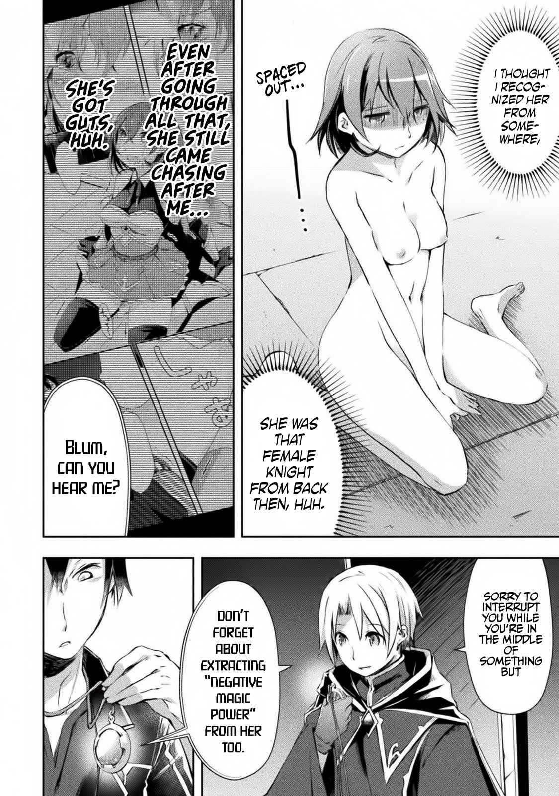 Dungeon Kurashi no Moto Yuusha Chapter 10 page 9 - Chapter 10: The aftermath of the battle against the female knights