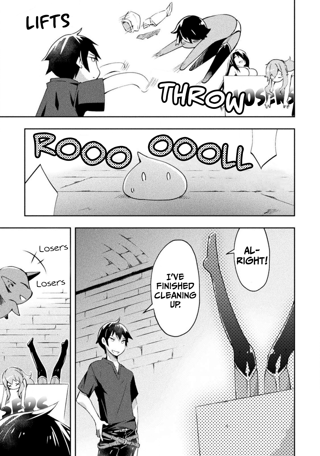 Dungeon Kurashi no Moto Yuusha Chapter 12 page 4 - Chapter 12: The Fate of the Defeated Female Knights is…?