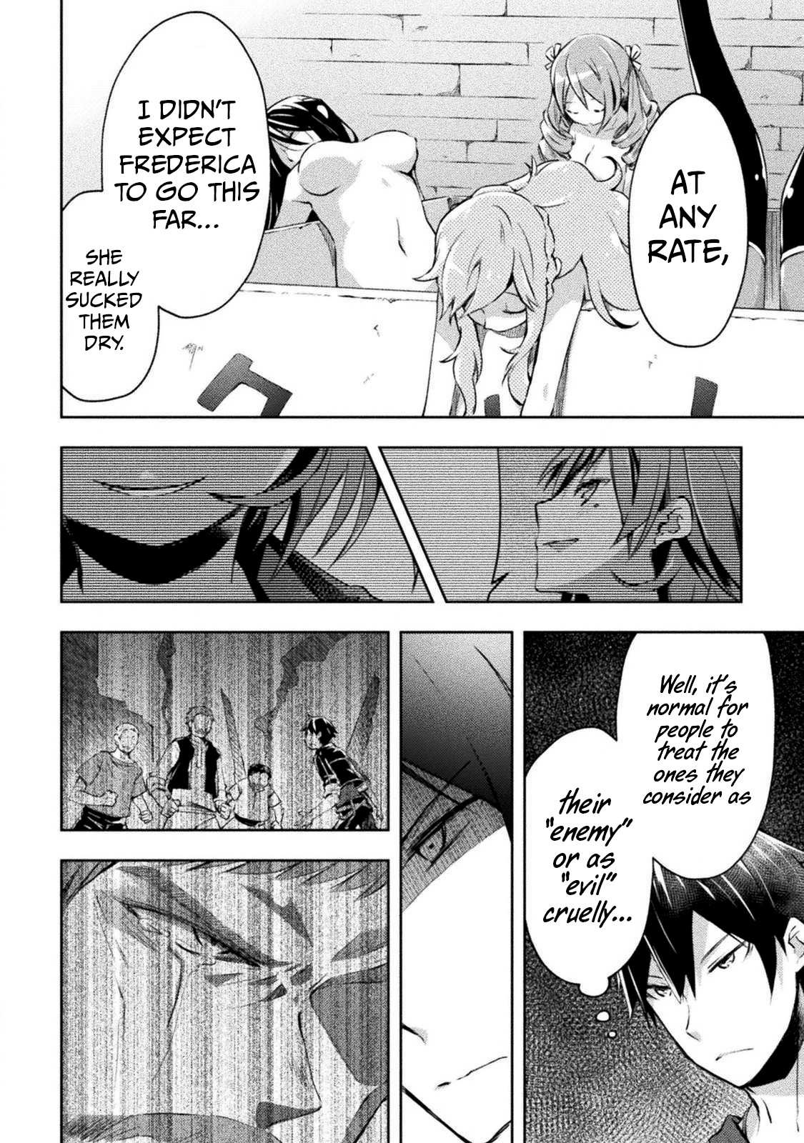 Dungeon Kurashi no Moto Yuusha Chapter 12 page 5 - Chapter 12: The Fate of the Defeated Female Knights is…?