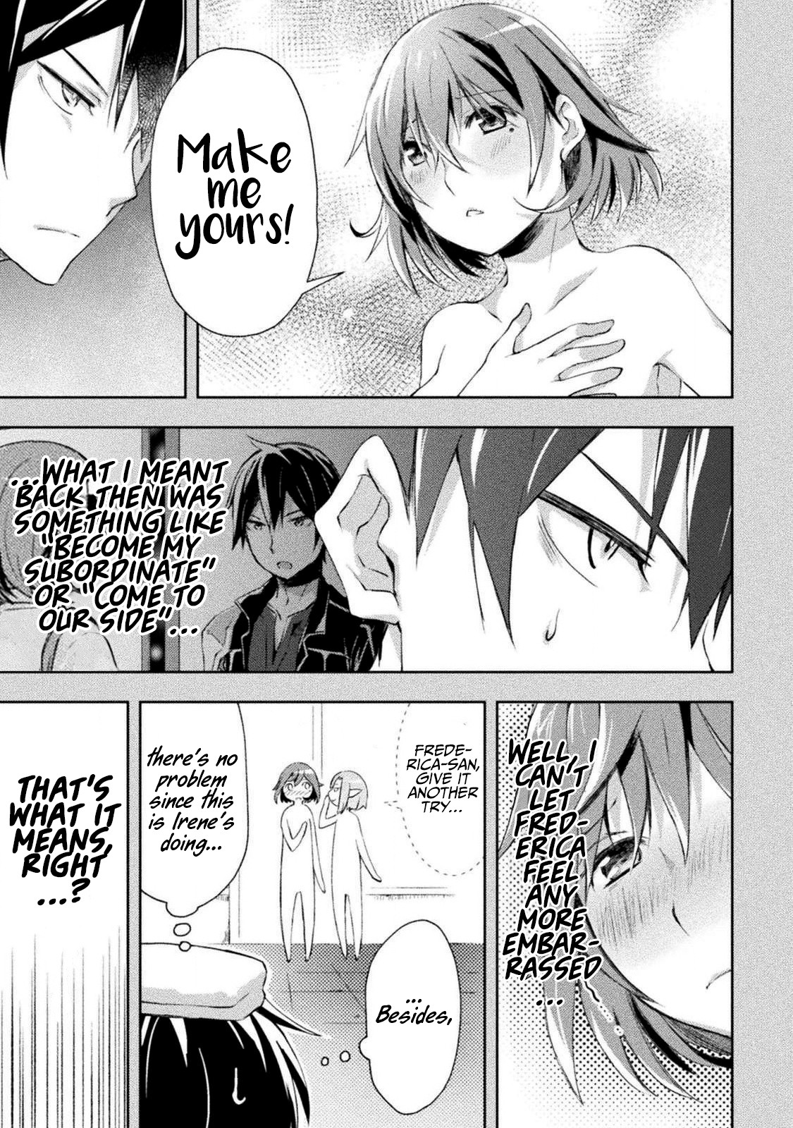 Dungeon Kurashi no Moto Yuusha Chapter 13 page 14 - Chapter 13: Meanwhile, what is Irene feeling…?