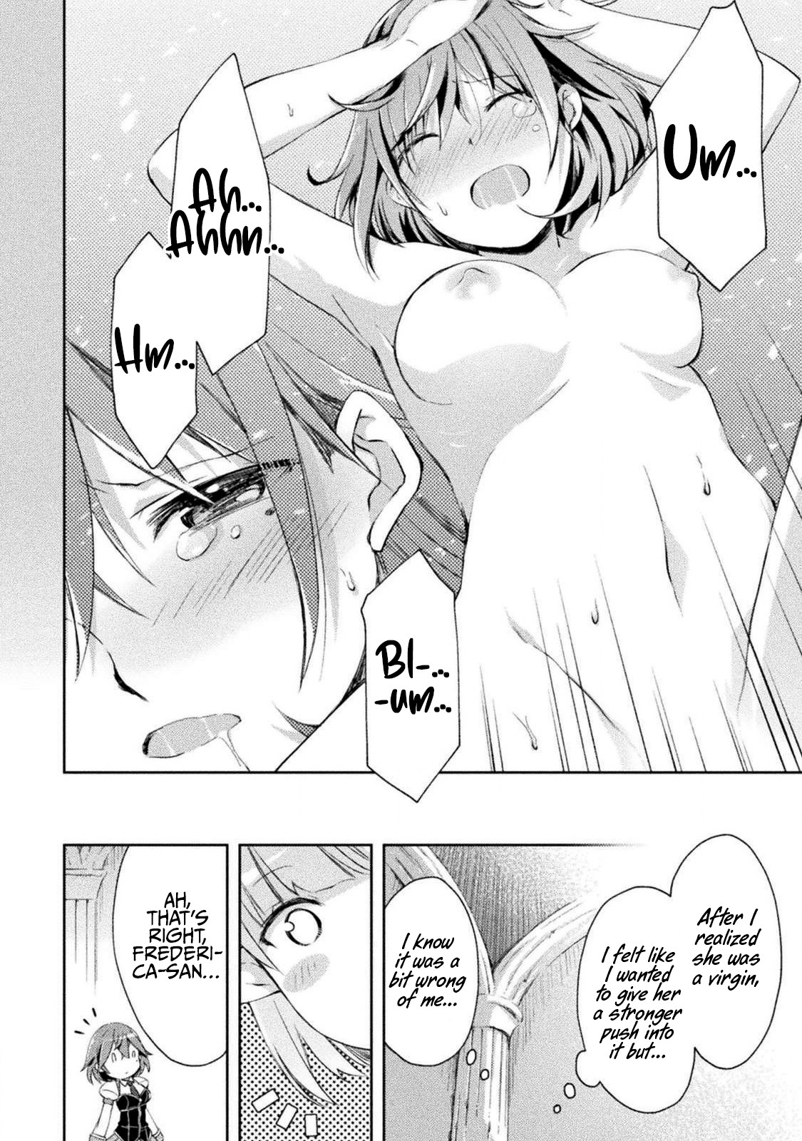 Dungeon Kurashi no Moto Yuusha Chapter 13 page 15 - Chapter 13: Meanwhile, what is Irene feeling…?