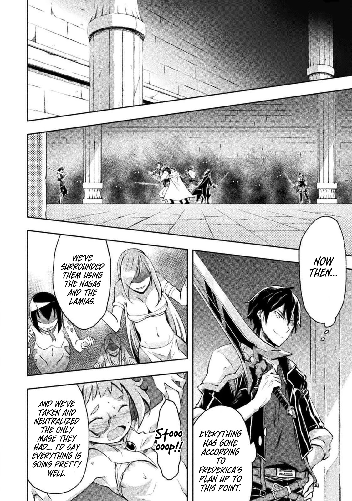 Dungeon Kurashi no Moto Yuusha Chapter 17 page 3 - Chapter 17: The plan of our tactician Frederica begins!
