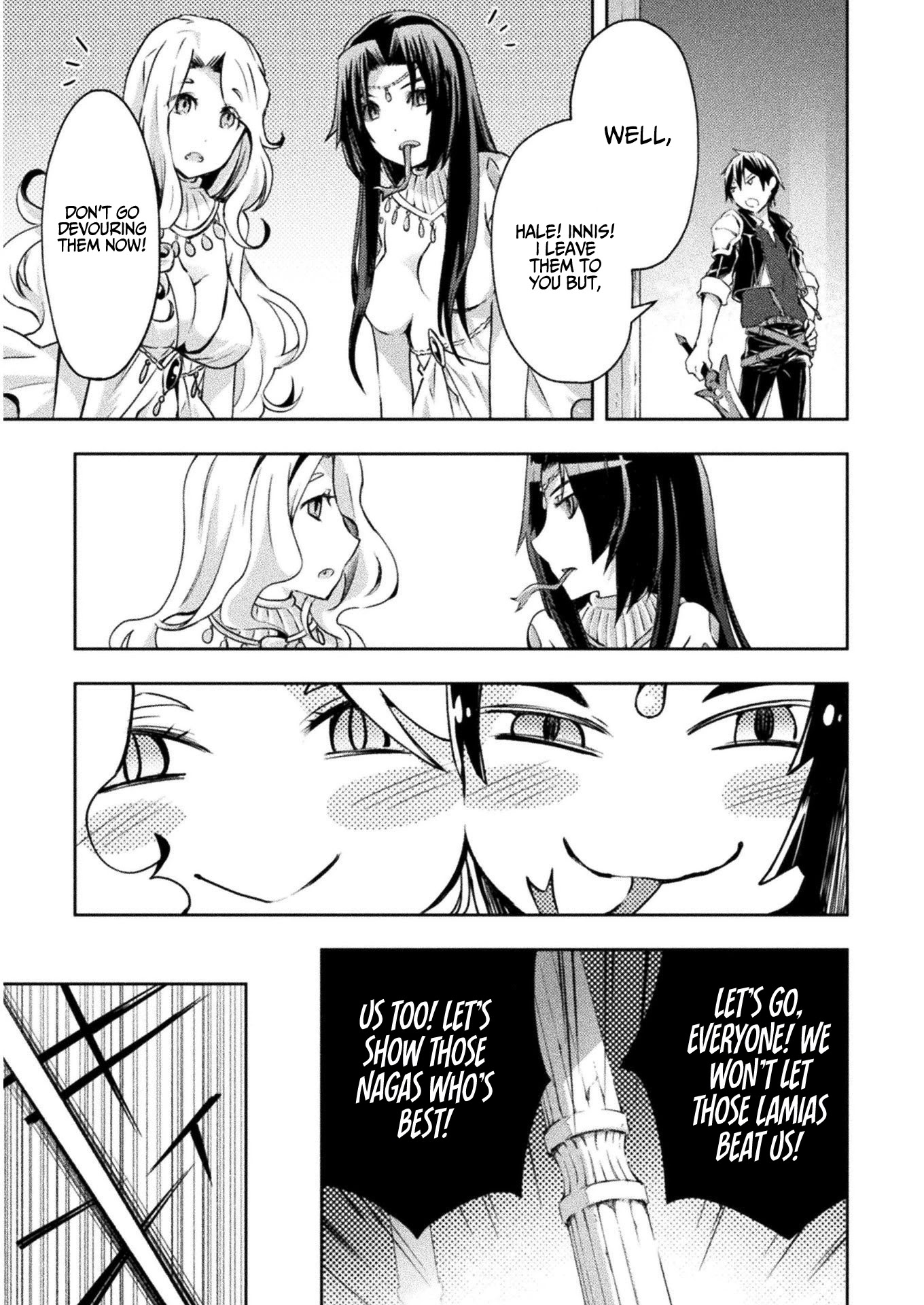 Dungeon Kurashi no Moto Yuusha Chapter 18 page 13 - Chapter 18: Al is secretly watching the battle…!