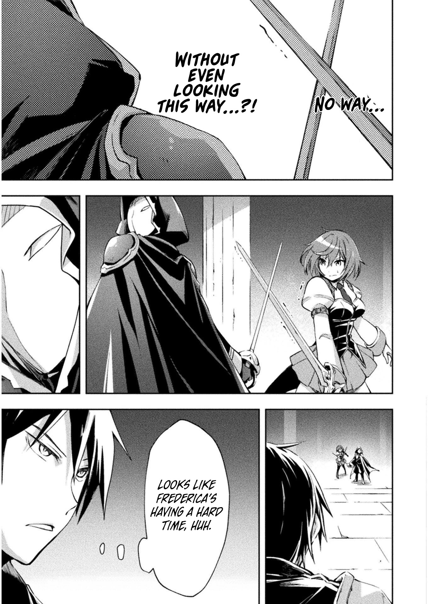 Dungeon Kurashi no Moto Yuusha Chapter 18 page 8 - Chapter 18: Al is secretly watching the battle…!