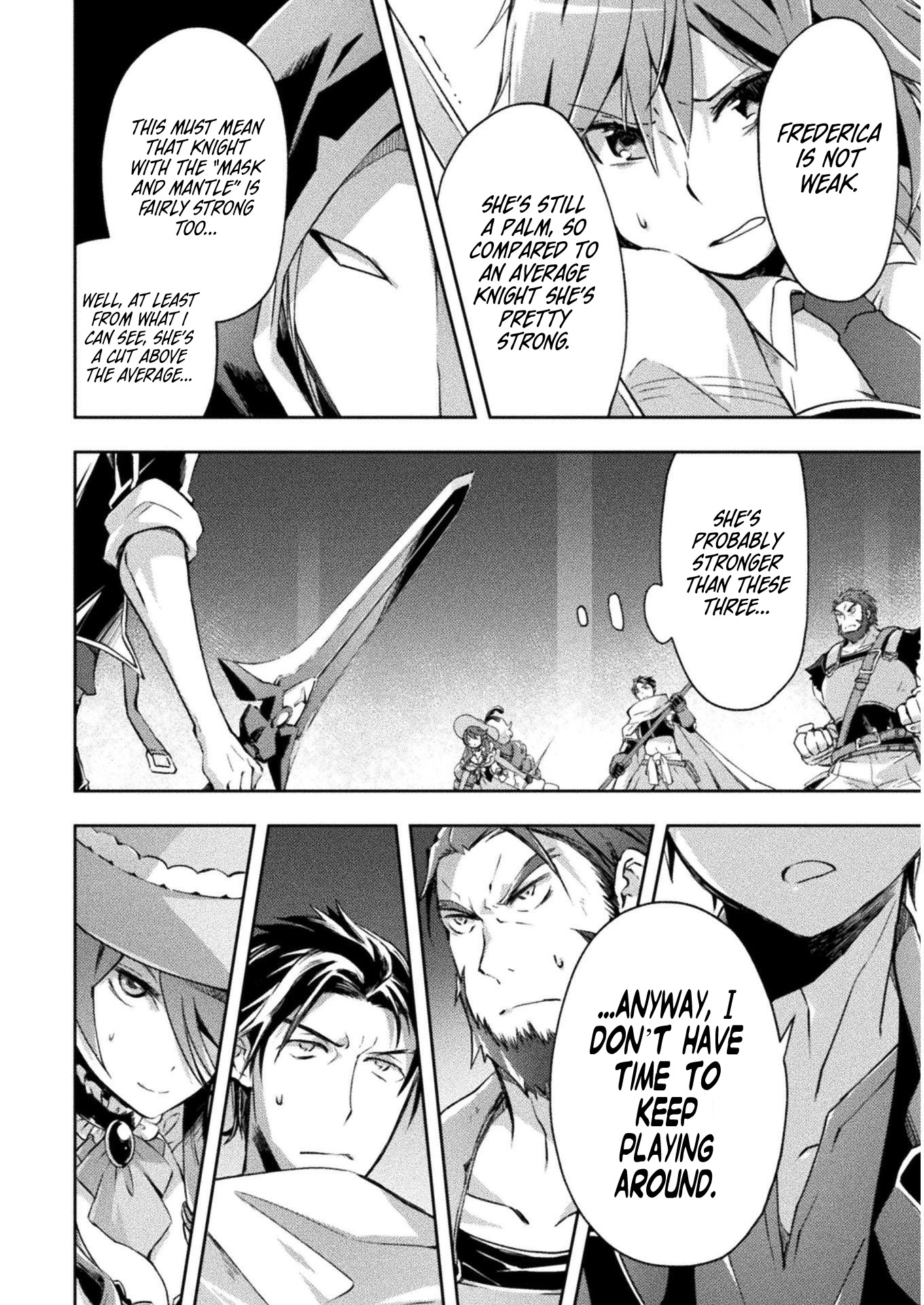 Dungeon Kurashi no Moto Yuusha Chapter 18 page 9 - Chapter 18: Al is secretly watching the battle…!
