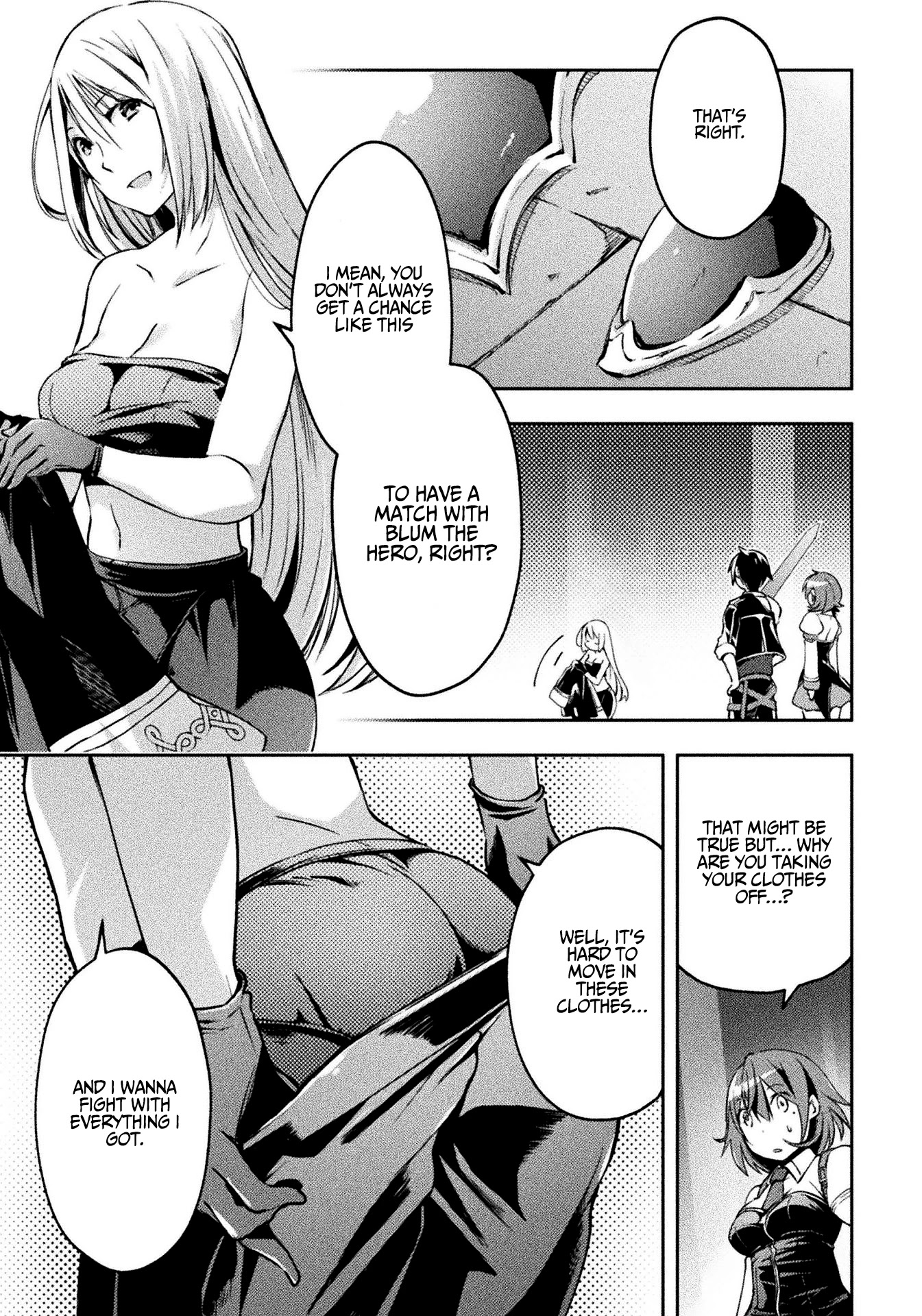 Dungeon Kurashi no Moto Yuusha Chapter 19 page 4 - Chapter 19: The Harlem Squad is being surrounded by a wall of soft bodies!