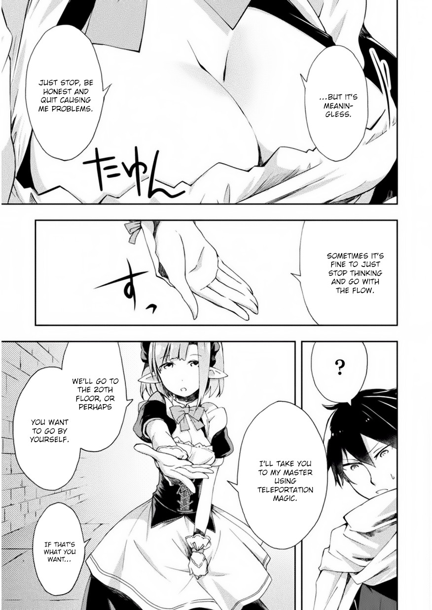 Dungeon Kurashi no Moto Yuusha Chapter 2 page 12 - Chapter 2: A mysterious demon maid approaches the hero rapidly!