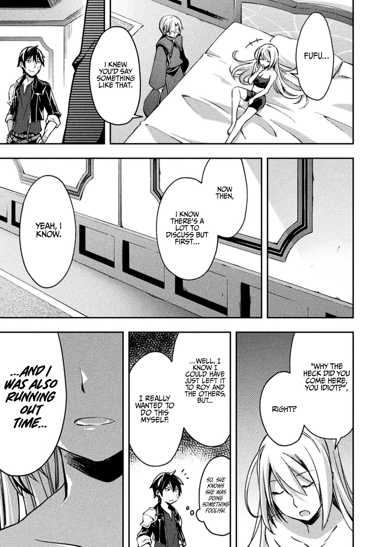 Dungeon Kurashi no Moto Yuusha Chapter 20 page 12 - Chapter 20: What’s the real identity of the mysterious female knight…?