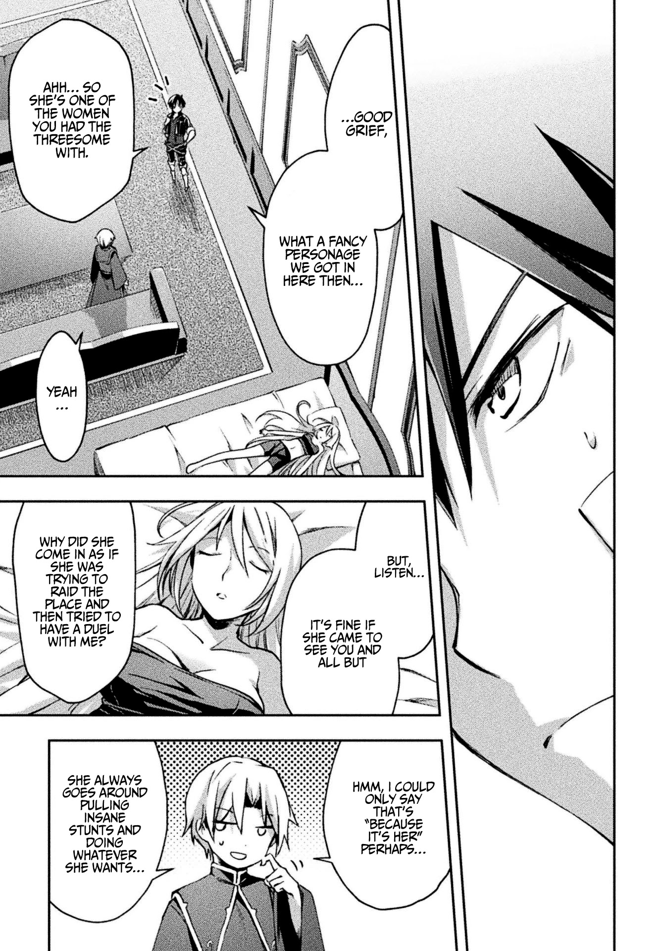 Dungeon Kurashi no Moto Yuusha Chapter 20 page 8 - Chapter 20: What’s the real identity of the mysterious female knight…?
