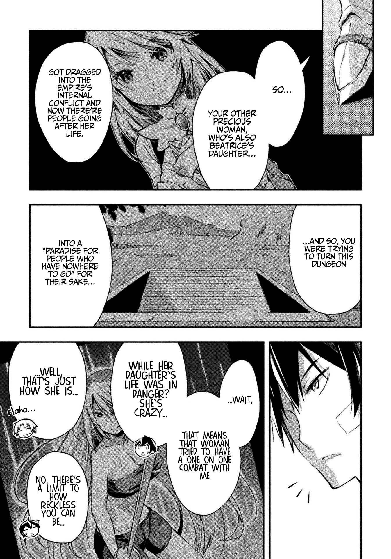 Dungeon Kurashi no Moto Yuusha Chapter 21 page 12 - Chapter 21: Al will finally open up to Blum…!