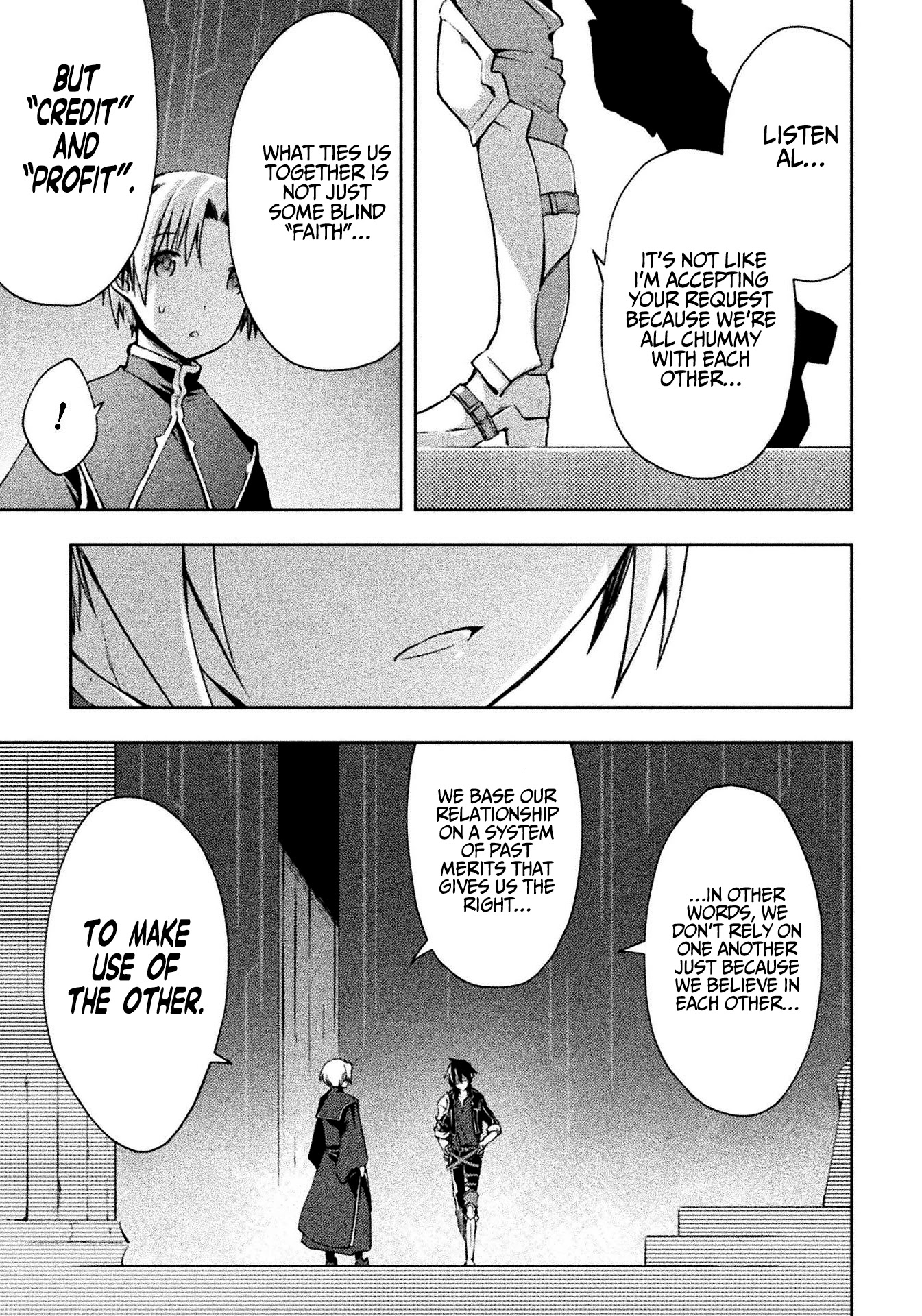 Dungeon Kurashi no Moto Yuusha Chapter 21 page 6 - Chapter 21: Al will finally open up to Blum…!